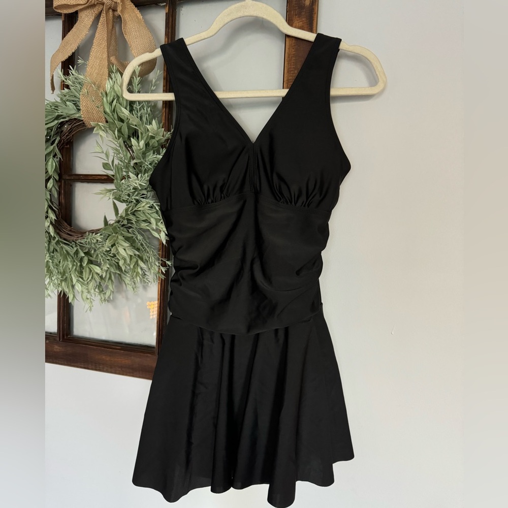 Black Skirt Bathing Suit Size Medium